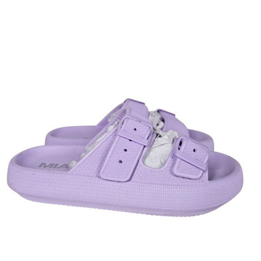 Mia Libbie Lavender EVA Slide Sandals Lightweight Comfort Slip-On Women's 7M